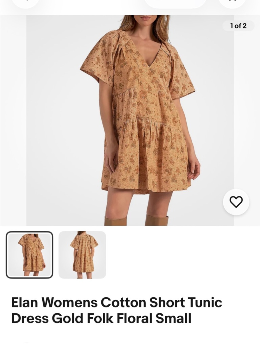 Elan Mustard Yellow Tiered Midi Dress